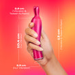 TEASE & VIBE – 2 in 1 Vibrator and Teaser Tip