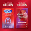 Durex Gefühlsecht Extra Feucht, 10 Kondome